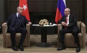 «Главный сигнал русскому медведю»: турки отреагировали на карту Эрдогана с регионами РФ в составе Турции