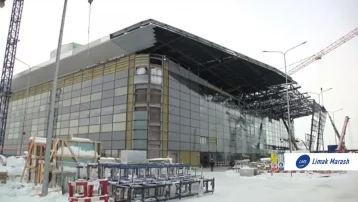 Фото: Опубликовано видео строительства нового терминала аэропорта Кемерова 1