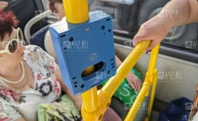 В Кемерове в автобусе популярного маршрута демонтировали валидаторы