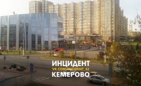 Кемеровчан напугали пожарные машины у ГЦС «Кузбасс»