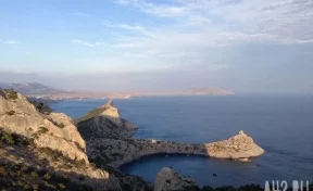 В Крыму обломки беспилотника вынесло на берег курортного посёлка
