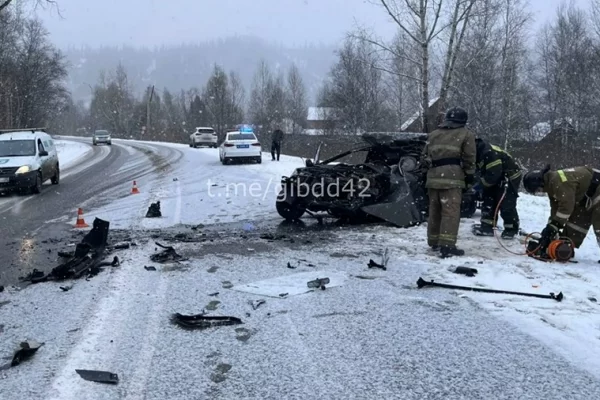Пошла на обгон: 23-летняя женщина погибла в ДТП с грузовиком в Кузбассе