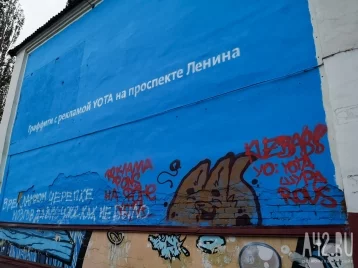 Фото: Из-за рекламного граффити в Кемерове хотят изменить федеральный закон 1