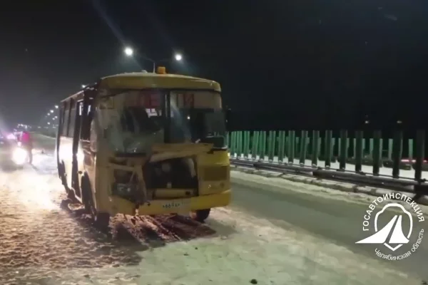 В Челябинской области 3 детей пострадали в ДТП со школьным автобусом
