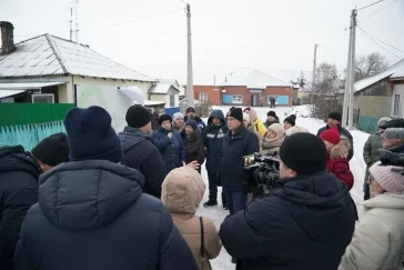 Фото: Губернатор Кузбасса проверил, как идёт откачка воды из подвалов в Белове 1