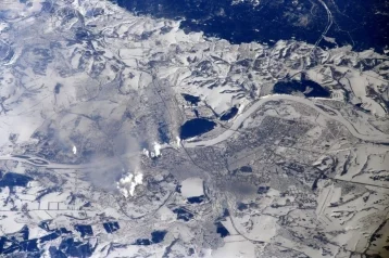 Фото: Илья Середюк показал, как выглядит Кемерово из космоса 1