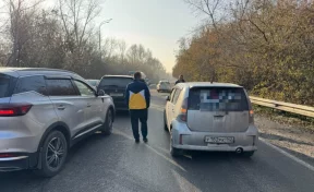 В Новокузнецке ищут очевидцев ДТП с участием BMW X5 на Ильинском шоссе