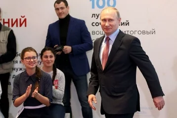 Фото: Кузбасская школьница побывала на встрече с Владимиром Путиным 1