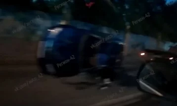 Фото: В Кемерове перевернулся автомобиль в результате ДТП — сообщают очевидцы 1