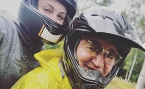 Дмитрий Дибров с женой попали в ДТП на мотоцикле 