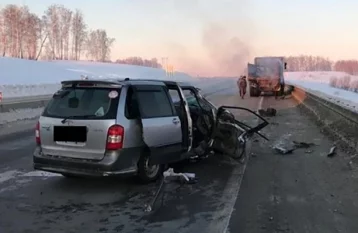 Фото: Смертельное ДТП произошло на трассе Кемерово — Новосибирск 1
