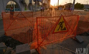 В Кемерове на улице Пролетарской начали строительство ливневой канализации
