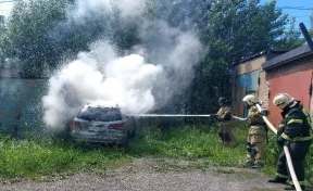 В Кузбассе с начала года горели более 100 автомобилей