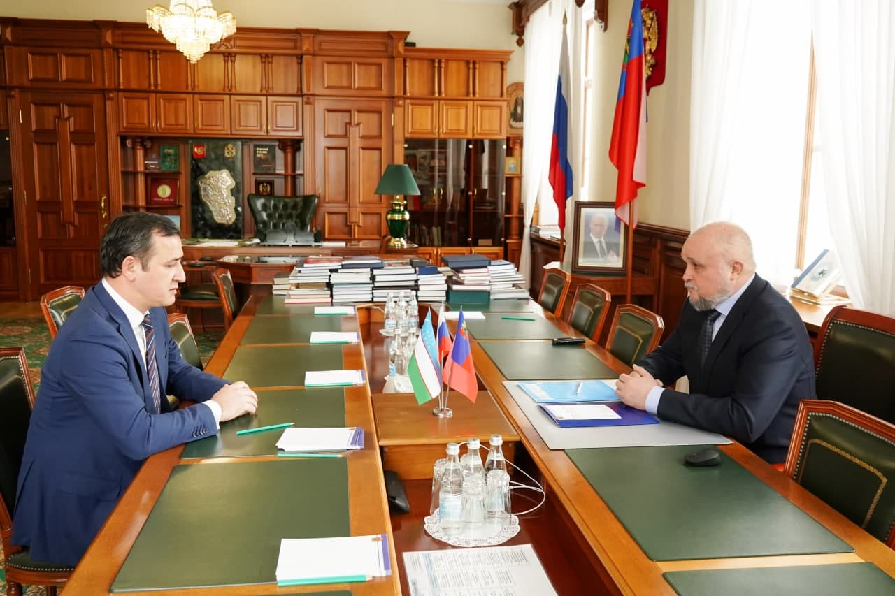 «Продолжим усиливать взаимодействие»: губернатор Кузбасса встретился с генконсулом Узбекистана