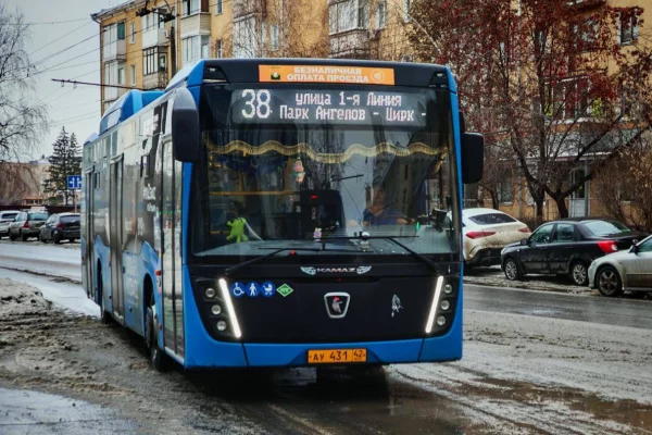 В Кемерове у автобуса №38 поменяют схему движения с 1 декабря