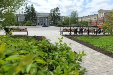 Фото: В Кемерове завершается благоустройство двух скверов в Кировском районе 2
