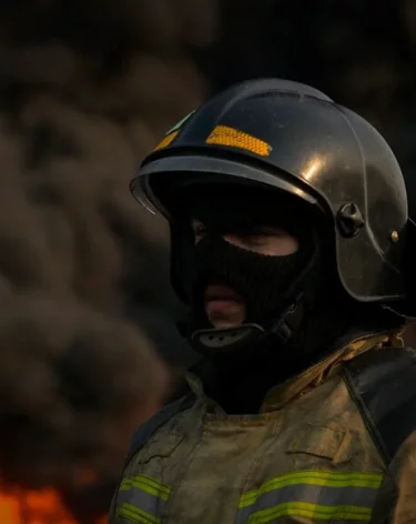 Соцсети: в Новокузнецке произошёл крупный пожар в нежилом здании