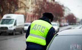 Полицейские в Кемерове устроили погоню за водителем без прав
