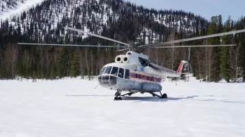 Фото: За ледоходом в Кузбассе будут следить с трёх вертолётов 1