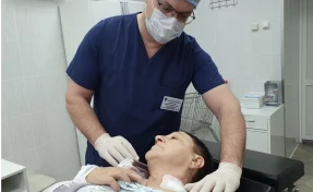 Кузбасские врачи вытащили из горла пациентки кусок проволоки