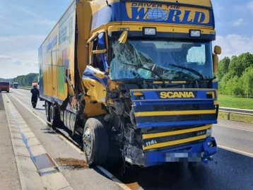 Фото: В Кузбассе пьяный водитель грузовика врезался в трактор: дело ушло в суд 2