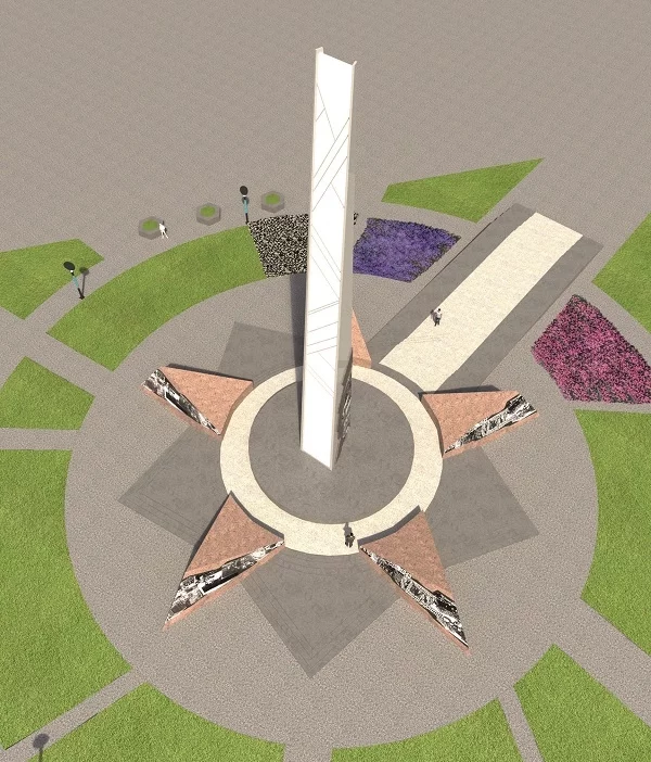 Фото: «Город трудовой доблести». Как новые стелы изменят облик Кемерова и Новокузнецка 6