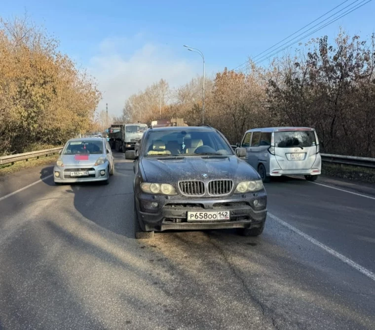 Фото: В Новокузнецке ищут очевидцев ДТП с участием BMW X5 на Ильинском шоссе 1