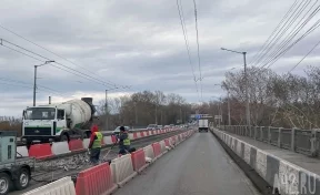 14 июня перекроют крайнюю полосу Запсибовского моста в Новокузнецке и откроют центральные