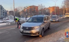 В Кузбассе иномарка сбила 91-летнюю женщину на пешеходном переходе