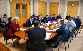 На Южно-Кузбасской ГРЭС прошло совещание под руководством первого замгубернатора Кузбасса Андрея Панова