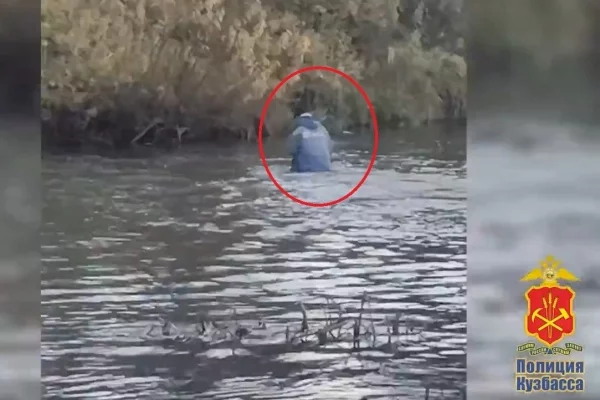 Уходил от погони: в Кузбассе пьяный водитель перешёл реку вброд и спрятался от полиции в лесу