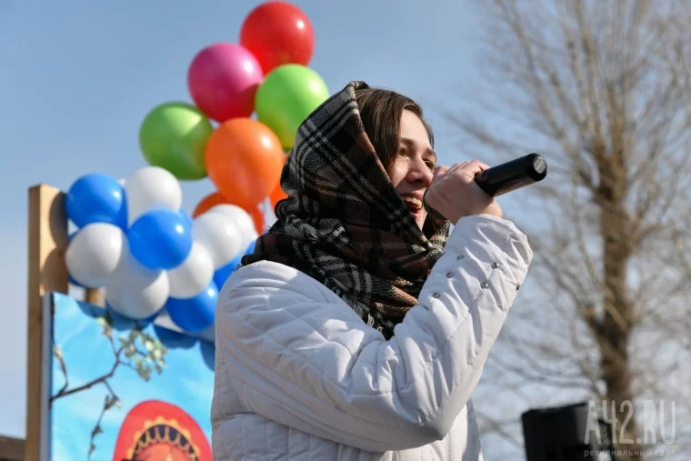 Фото: «Широкая Масленица»: как в Кемерове проводили зиму 37