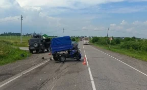 В Кузбассе иномарка сбила трицикл, погиб 74-летний водитель: дело ушло в суд