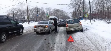 Фото: Полицейские попросили откликнуться очевидцев ДТП с двумя автомобилями в Новокузнецке 1