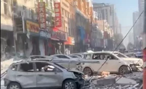 В Китае мощный взрыв уничтожил ресторан, есть жертвы