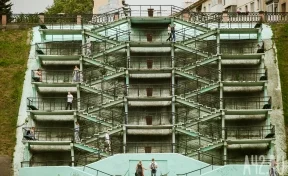 В Кемерове построят новую лестницу на набережной Томи 
