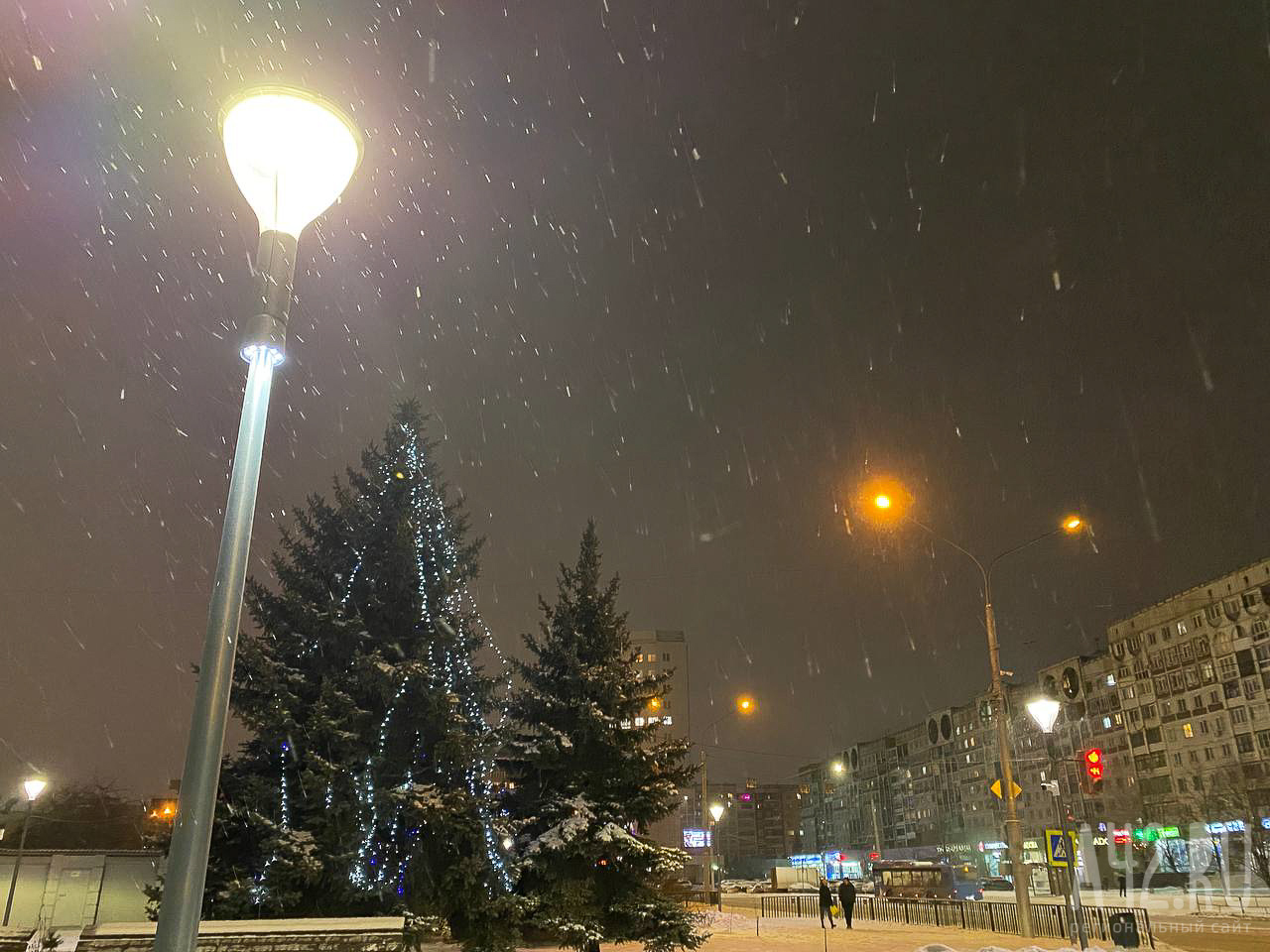 В Кузбассе в канун Рождества потеплеет до +1 и пойдёт мокрый снег