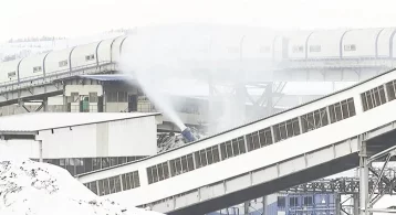 Фото: Разрез «Берёзовский» впервые в Кузбассе применил снегогенераторы для пылеподавления на обогатительной фабрике (видео)  1