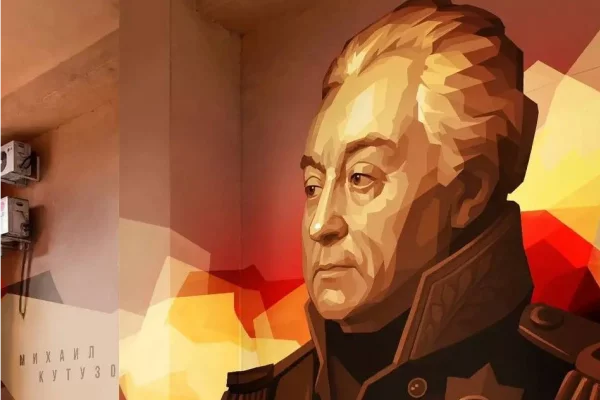 В Кузбассе появится мурал, посвящённый Михаилу Кутузову