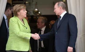 Фото: Владимир Путин встретится с Ангелой Меркель в Сочи 1