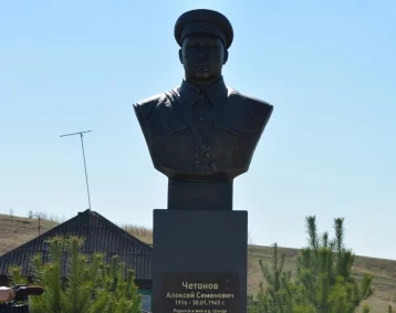 Фото: Дань Победе: установлен первый в истории памятник телеуту — герою войны 1