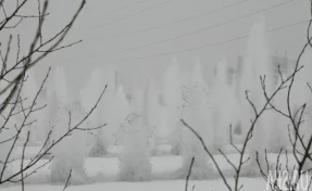 Взорвали лёд на Томи в Кемерове 