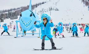 11-метровая акула, 45 медуз и 1117 райдеров: в Шерегеше прошли массовые спуски