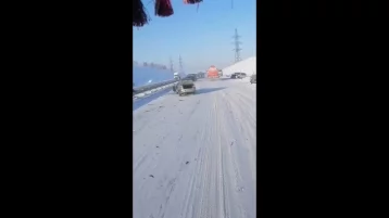 Фото: Массовое ДТП произошло на трассе Кемерово-Новокузнецк 1