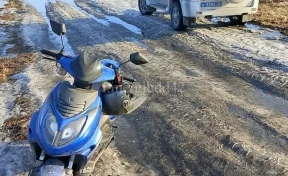 Нетрезвого жителя Кузбасса задержали за езду на мопеде