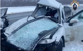 В ДТП в Оренбургской области погибли двое взрослых и ребёнок