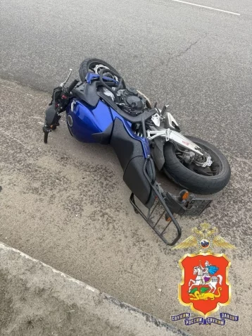 Фото: В Московской области мотоциклист наехал на мужчину 1