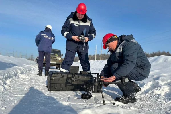«Россети Сибирь» провели учения в Кузбассе с применением беспилотных летательных аппаратов