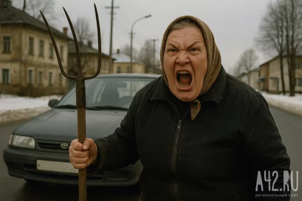 Жительница Кузбасса угрожала инспектору ГАИ вилами: её оштрафовали на 200 тысяч рублей