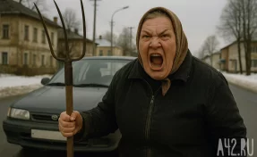 Жительница Кузбасса угрожала инспектору ГАИ вилами: её оштрафовали на 200 тысяч рублей